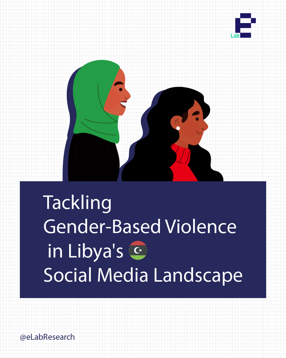 eLabResearch's tweet image. We at @eLabResearch, in partnership with @DemocracyR, have released a groundbreaking report on gender-based violence against women politicians in Libya.

Read our report to understand the impact of online violence against women politicians in Libya.
🔗 lnkd.in/dg7ENsWs