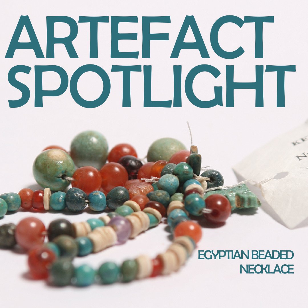 Ninety-one bead Egyptian necklace:
Ancient Egyptian jewellery offers us a window into one of world's oldest and most fascinating civilisations. Jewellery was incredibly important to ancient Egyptians, from the poorest farmers to priests and Pharaohs. #egyptology
