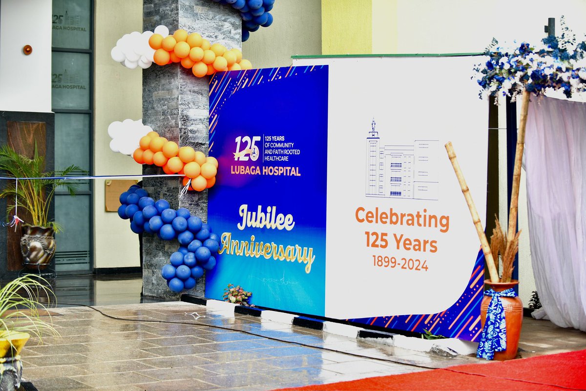 NsambyaHospital's tweet photo. Heartfelt congratulations to our friends at @LubagaHospital on celebrating 125 years of outstanding service
Your unwavering commitment to healthcare & community well being is truly inspiring
Here’s to a legacy of excellence.
#125YearsOfService
#NsambyaHospital https://t.co/jvT8PPidGw