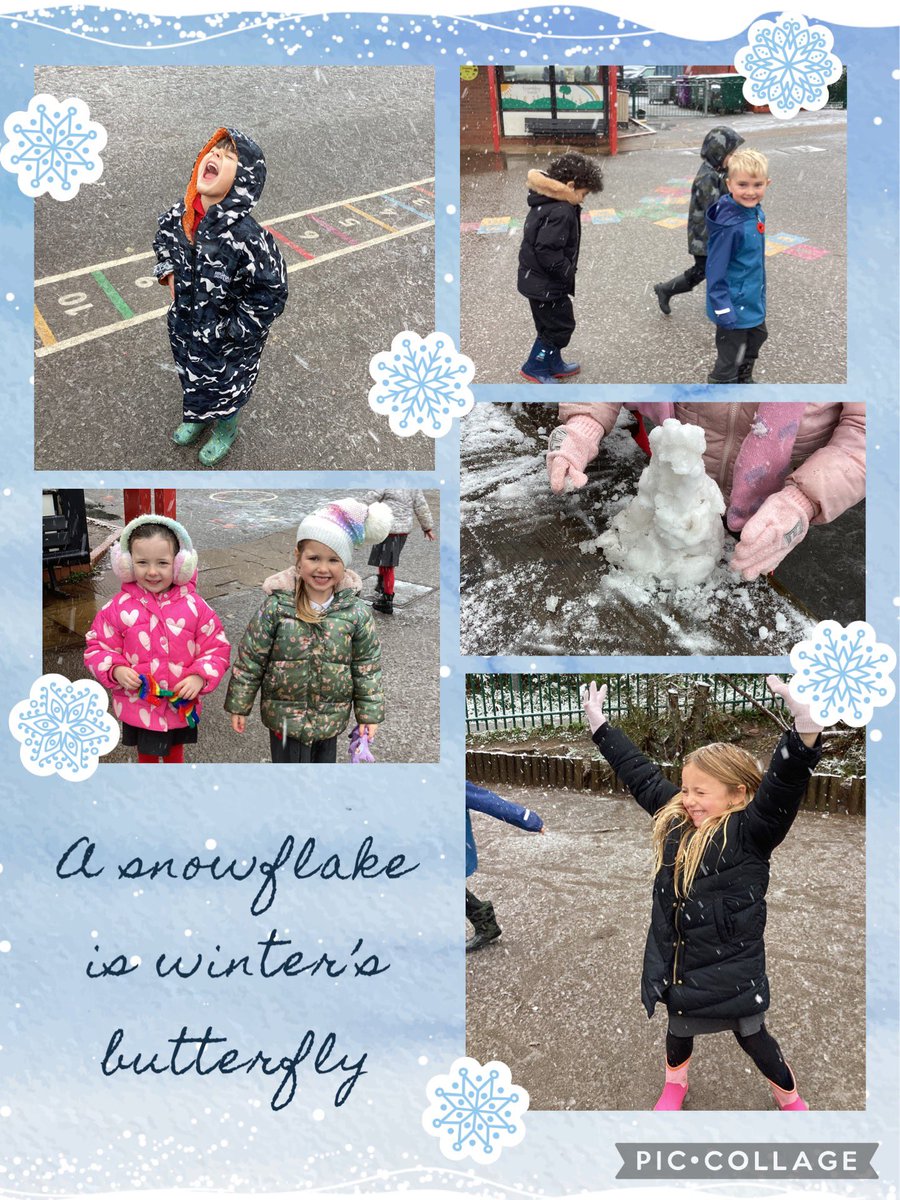 We had SNOW much fun when it snowed this week! We read the temperature in the classroom and compared it to outside (a chilly 0 degrees 🥶). We talked about freezing and melting and how to keep warm outside. ❄️❄️🌡️☃️