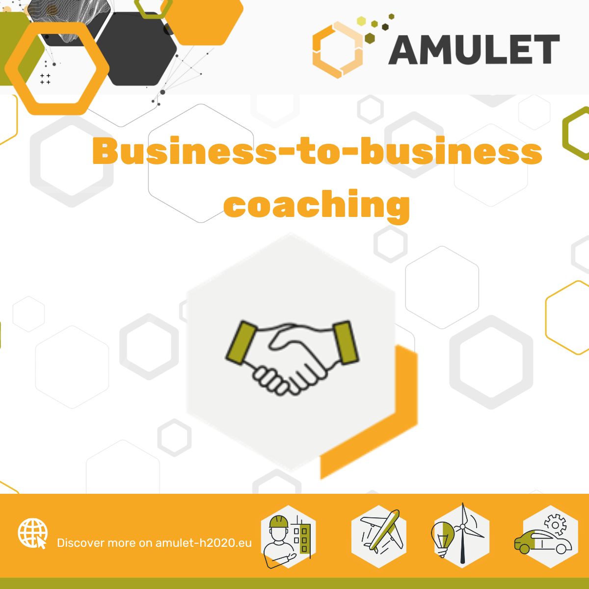 📣COACHING activities within the <a href="/AmuletH2020/">AMULET H2020</a>  project❗️
 
🎯We organised around 60 coaching programs for SMEs and spent over 300 hours of one-to-one COACHING sessions🎊 

Read more👇 
amulet-h2020.eu/business-to-bu…

#INNOSUP #EISMEA #ELCA