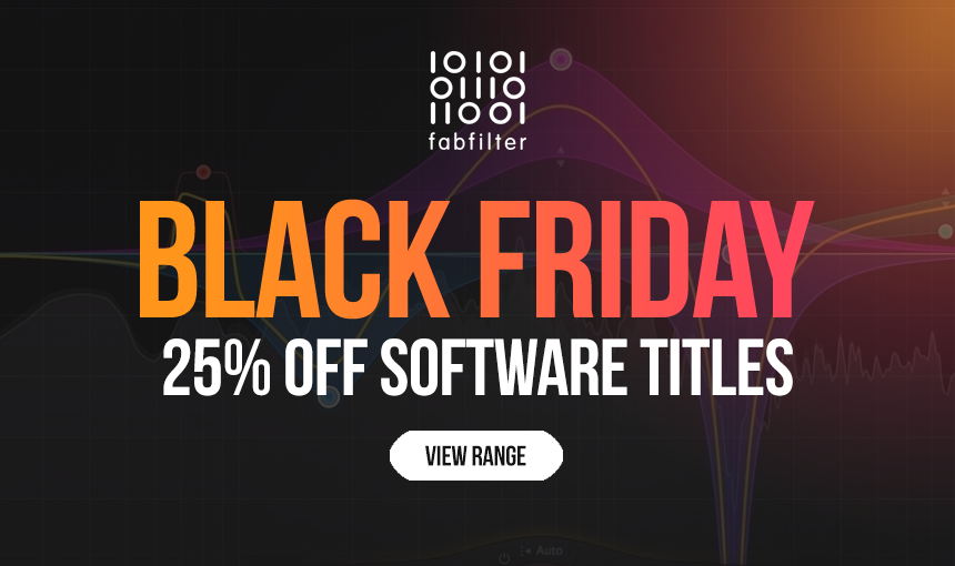 It's time to shine with 25% off all Fabfilter Plug-in software titles, including:
Pro-Q 3 🔥
Pro-R 2 🔥
Pro-L 2 🔥
Plus loads more!
Browse Now >>> musicmatter.co.uk/fabfilter/
#fabfilter #software #plugins #music #production #BlackFriday