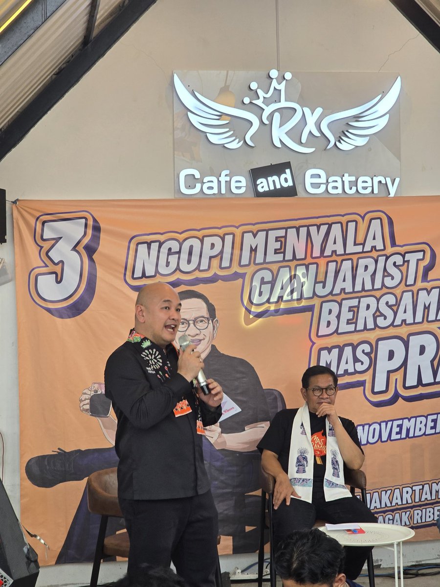 Dukungan kepada Mas PramDoel semakun Menyala 🤟🤟🔥

#GanjaristM3nyala