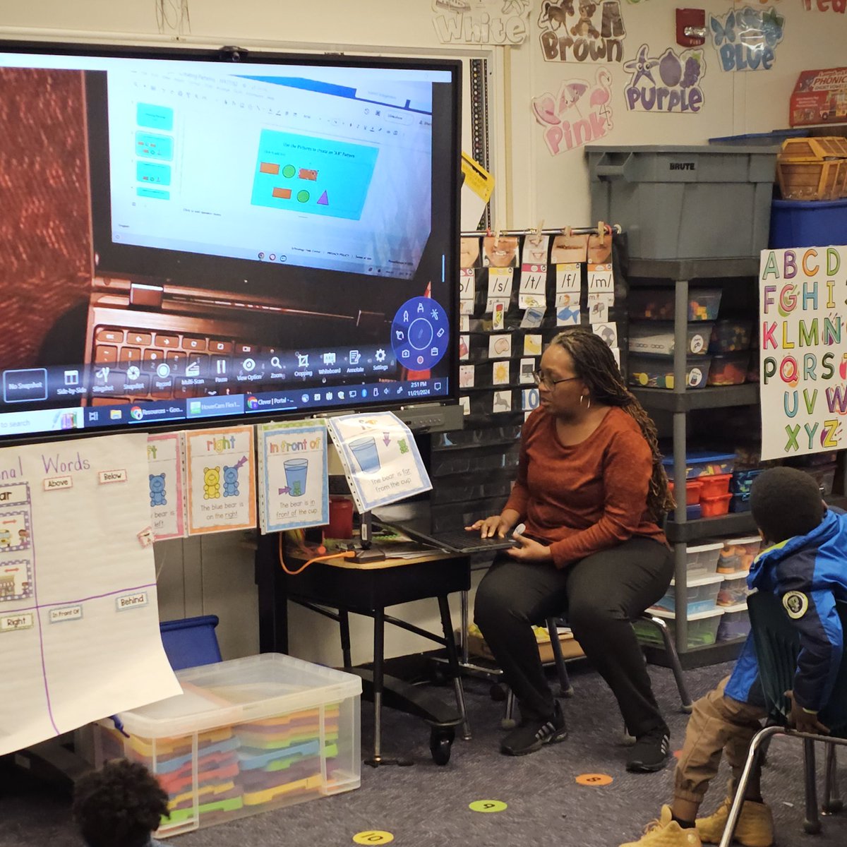 Smallblocktech's tweet image. I would like to thank Mrs. Young for allowing me to assist her and her kindergarten class with using Google Slides to create patterns.
@jennthomas75
@CradockES 
@ebracyPPS
@JolleyLa
@PortsVASchools 
#PPSshines 
#PPStrt
#Google