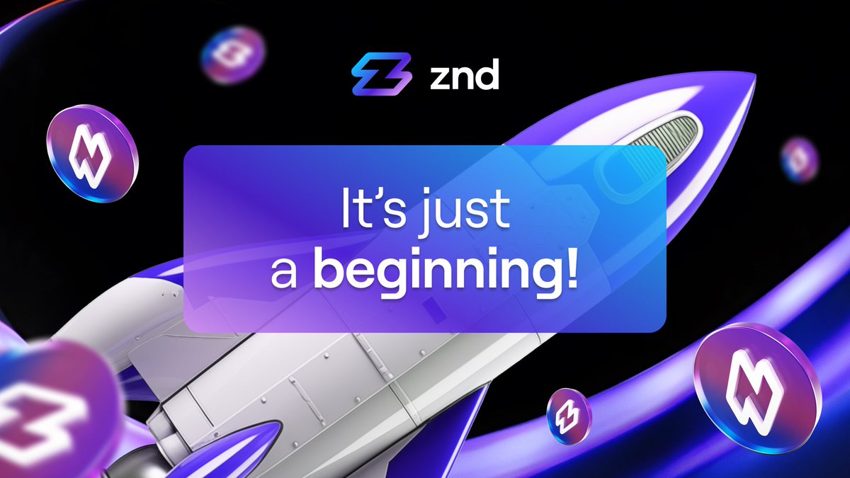 🚀 ZND breaks all-time record! 🚀

📈 In the last 24 hours, the $ZND exchange price has skyrocketed! It went from aprox. $0.36 to a cosmic $1.09! 🌌 We were not far away from being able to pay a round $1.1 for a token!

🔥 What a day! News from our team, including the burning of