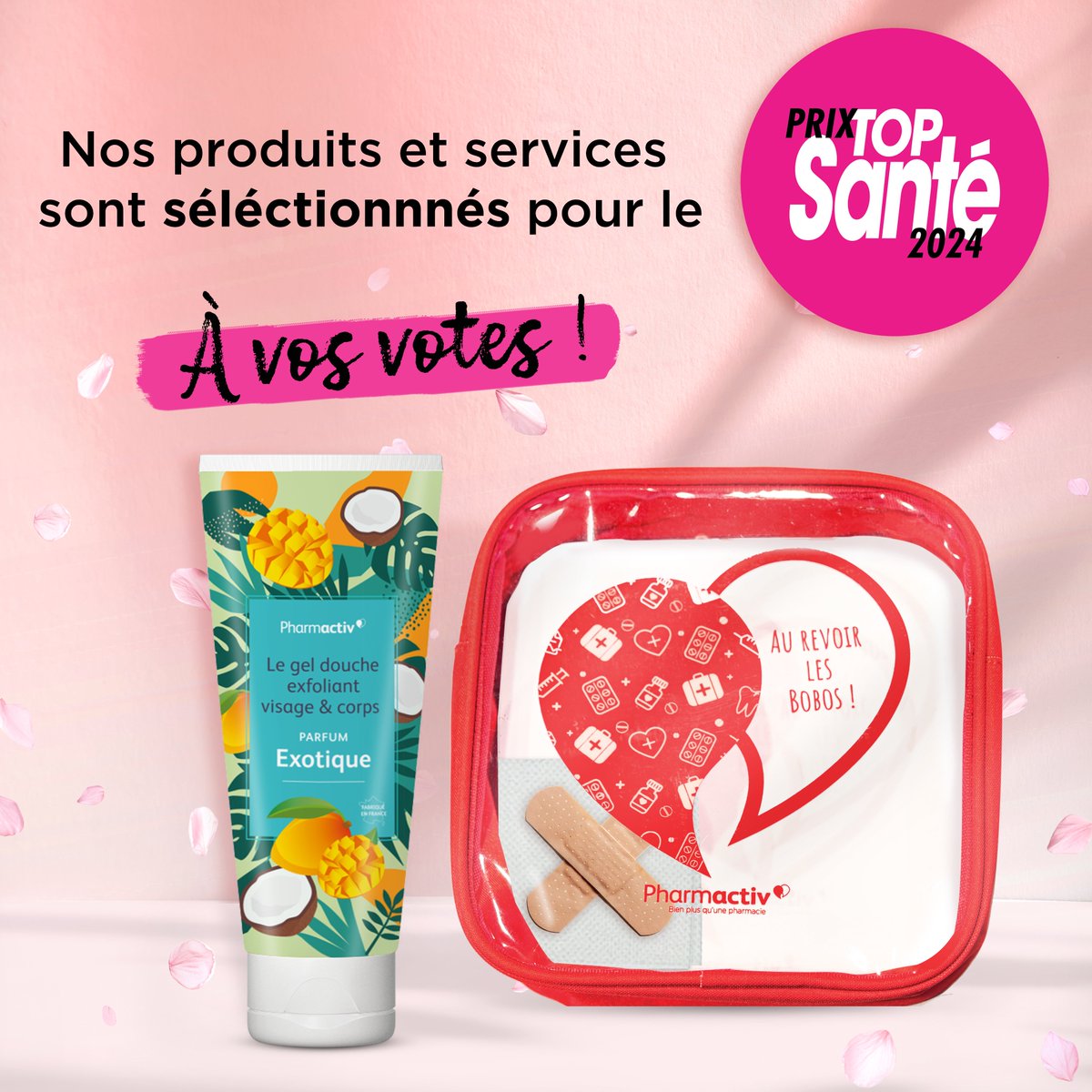 Nous sommes fiers de participer cette année au PRIX TOP SANTÉ. Votre mobilisation est essentielle pour soutenir nos produits dans ces deux catégories.

Votez pour votre Service préféré ➡️ topsante.com/prix_top_sante…

Votez pour votre Soin de la Peau préféré ➡️ topsante.com/prix_top_sante…
