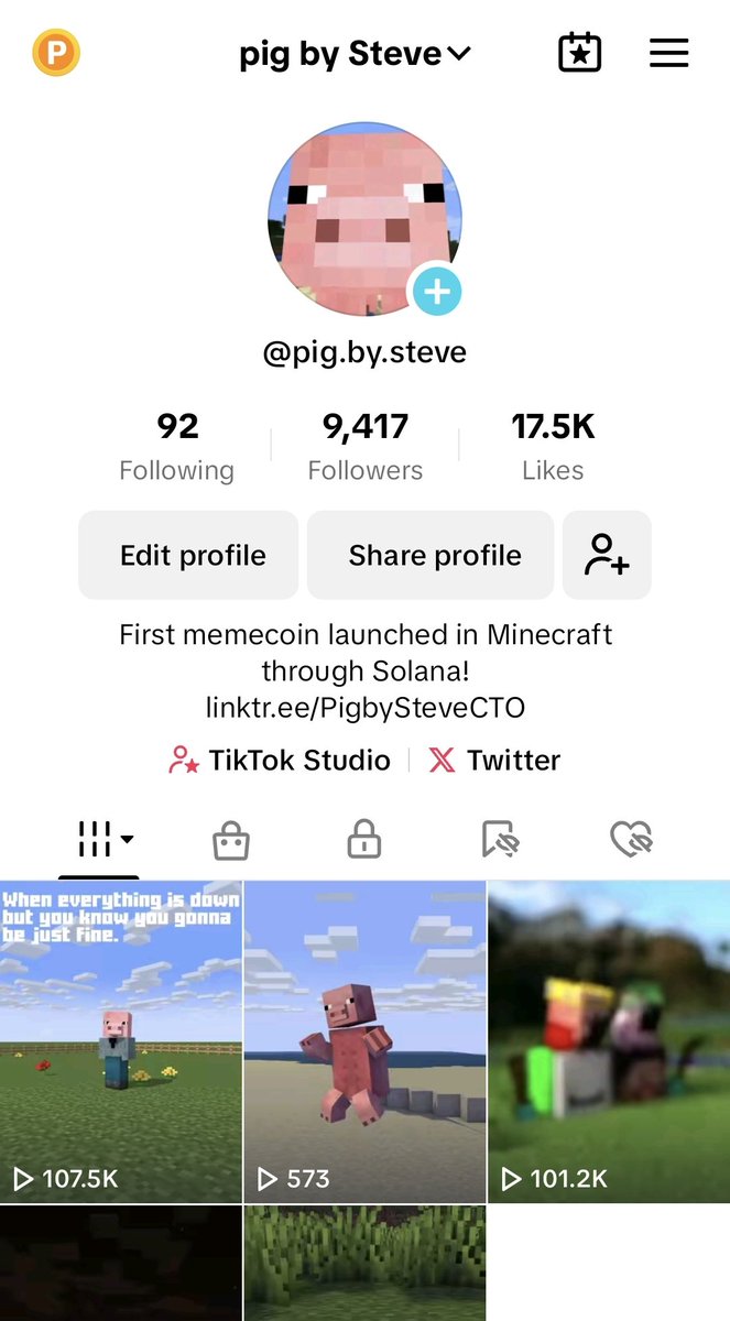 pigrealcto's tweet photo. Hi pig community! We just hit 9k followers on Tiktok! Hope X catches up soon though ;)

If you haven't already, follow us on Tiktok at:

https://t.co/EX0EwEeSLF https://t.co/29EyltTOCx