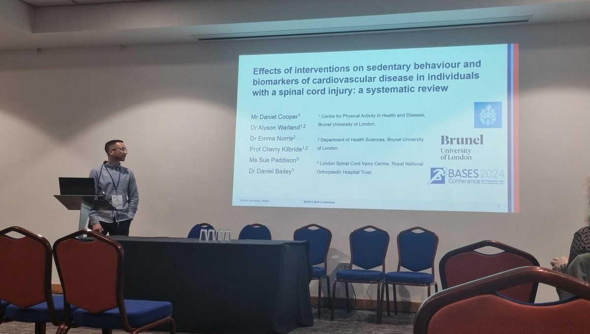 danieleecooper's tweet photo. Had a great time presenting research from my PhD at the @basesuk 2024 Conference. Lots of interesting research on display over the 2 days #BASESCON2024 @BrunelResearch https://t.co/OETfqGtMC2