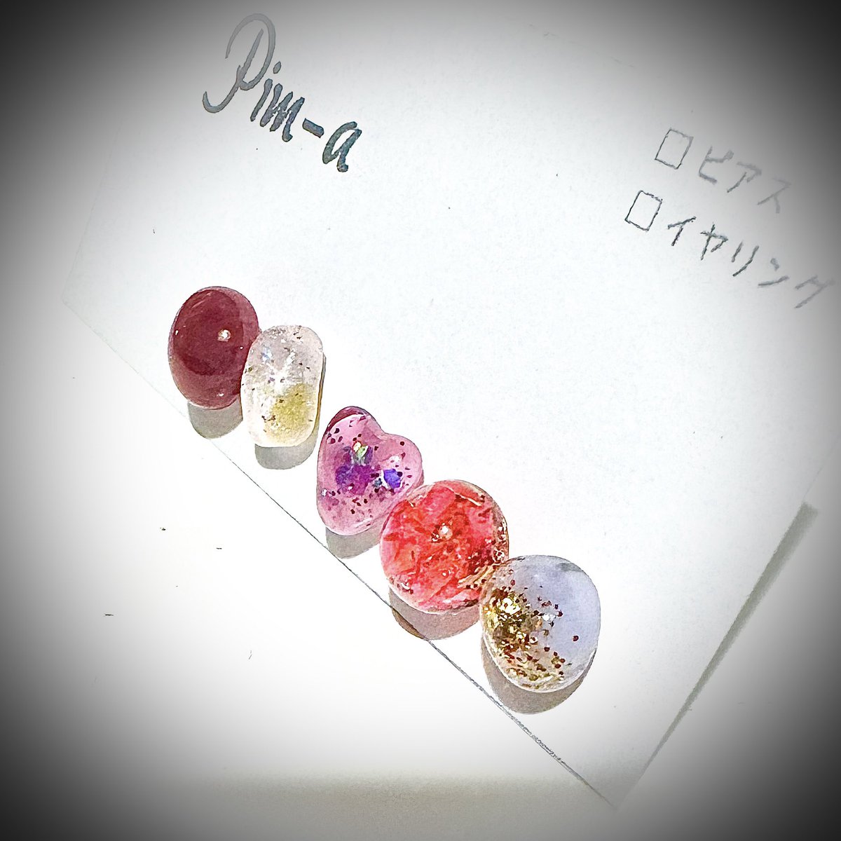 icchi_mee's tweet photo. ちびちび。

#レジンアクセサリー作家
#ピンク好き
#ハンドメイドアクセサリー https://t.co/O8BMP5T7O0