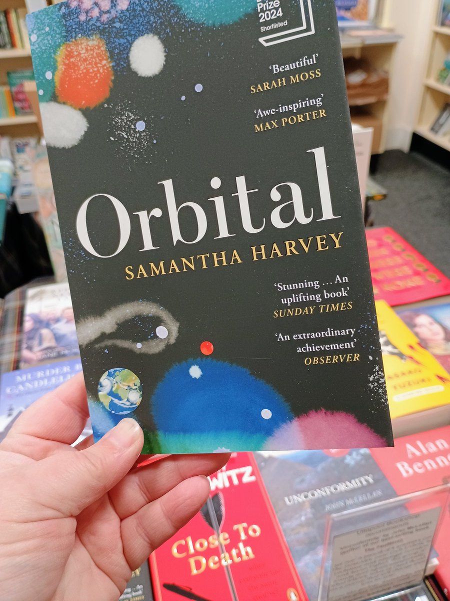 UllapoolB's tweet image. Great new books in stock by 
#alismith @Hebridean_Baker 
@TheBookerPrizes
Winner #Orbital by #SamanthaHarvey and so much more at @UllapoolB