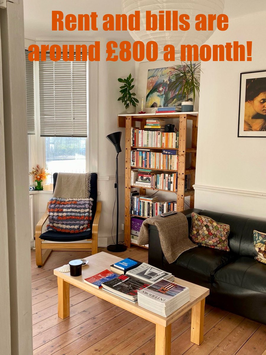 DexterGovan's tweet photo. I’m looking for a house mate from February 1st in London. It’s a gorgeous house at a very cheap price (£800 pcm inc bills) info on the slides but do get in touch! https://t.co/BdurbpynMr