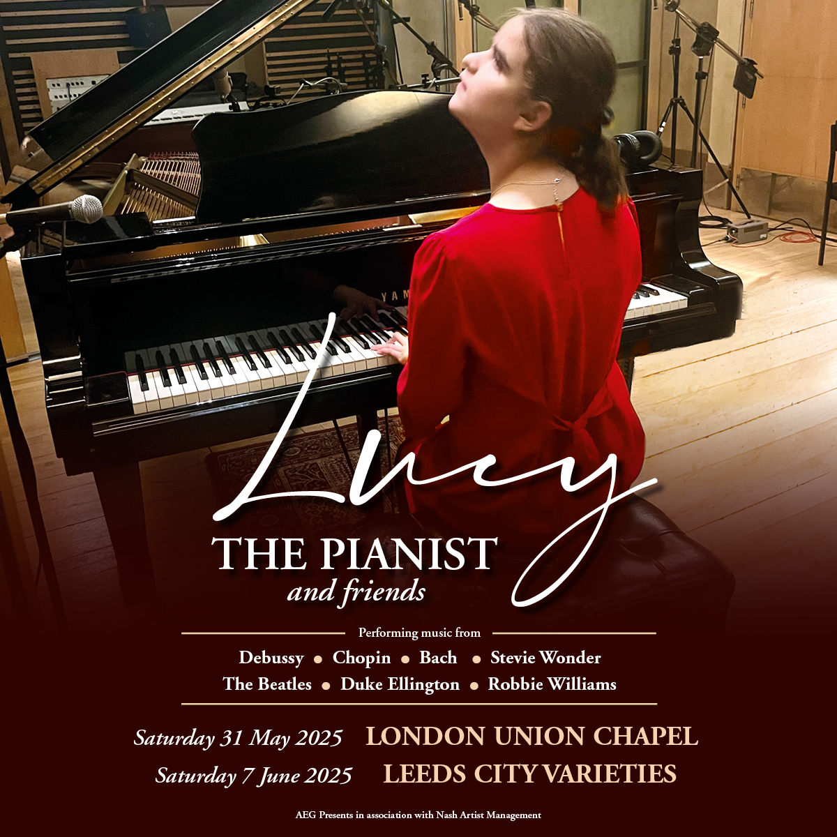 SoundsofIntent's tweet photo. The amazing Lucy, who you may remember as the winner of @Channel4's The Piano or from her performance at the @Paralympics, will play some live concerts in 2025! Tickets are avaliable here: https://t.co/y9Vtexgjh0 with more info here: https://t.co/hN9JoluOvb #soundsofintent #piano https://t.co/GmD7A2bnJX