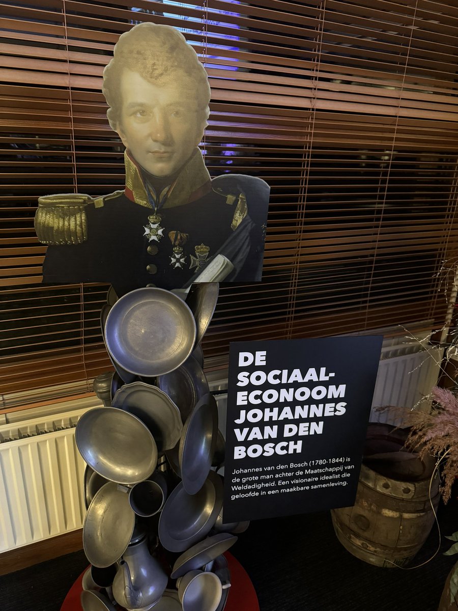 SAbozyid's tweet photo. In het museum De Proefkolonie in Frederiksoord wordt de grondlegger van het cultuurstelsel herinnerd als visionaire idealist 🥹 https://t.co/PDFKVVPeud