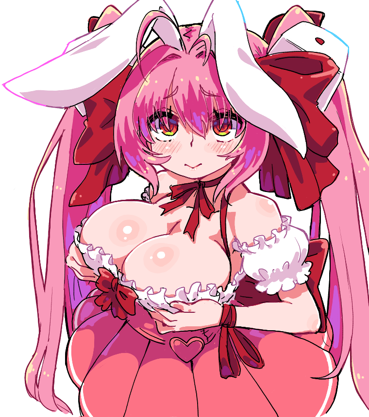 badluck2033's tweet photo. #いいツインテールの日 
何かあったっけなーと探してきました。
絵チャで描いたうさだの絵です。 https://t.co/ccbEFttsuu