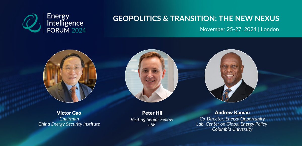 The intersection of #geopolitics and the energy transition is growing. Delve into the dynamics between producers and consumers, and how governments can manage pressures to fulfil climate commitments at the EIForum next week! &gt;  bit.ly/3V2s08E

#EIForum | November 25-27