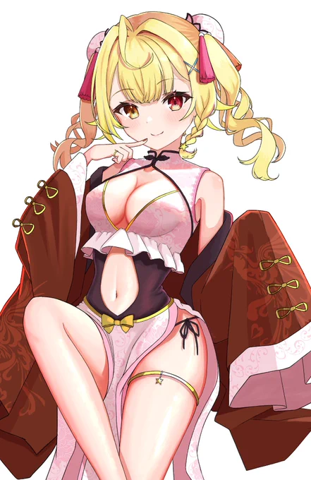 #いいツインテールの日チャイナ風 