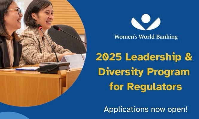 Global Shield (@theglobalshield) on Twitter photo 🚨 The CoE and @a2ii_org are sponsoring participation of a high-potential woman leader in the <a href="/womensworldbnkg/">Women's World Banking</a> 2025 Leadership & Diversity Program for Regulators
Apply now👉 t.ly/2fqRF
<a href="/OxfordSBS/">Saïd Business School</a>
#FinancialInclusion #GenderEquality 🚨 The CoE and @a2ii_org are sponsoring participation of a high-potential woman leader in the <a href="/womensworldbnkg/">Women's World Banking</a> 2025 Leadership & Diversity Program for Regulators
Apply now👉 t.ly/2fqRF
<a href="/OxfordSBS/">Saïd Business School</a>
#FinancialInclusion #GenderEquality