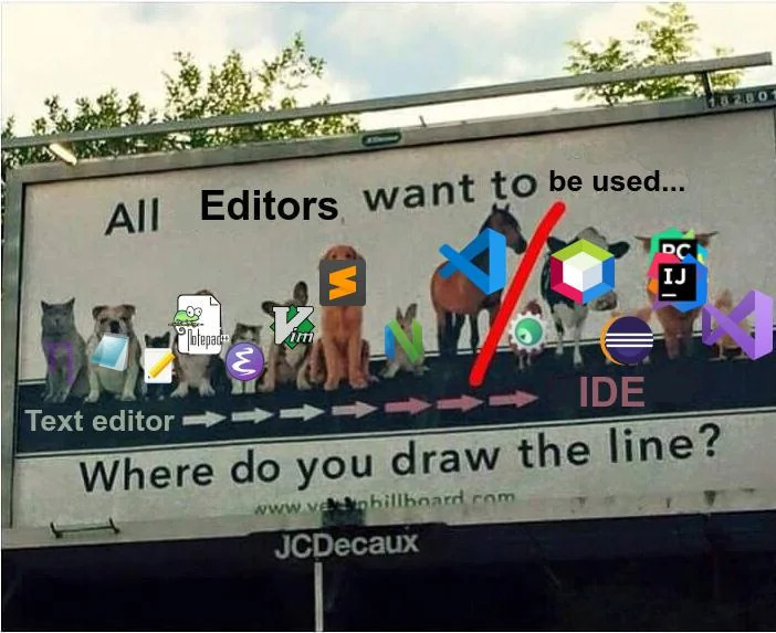 RocketDevsHQ's tweet photo. Where do you draw the line?

#rocketdevs #startups #programmerhumor https://t.co/FmVeAxqc3d