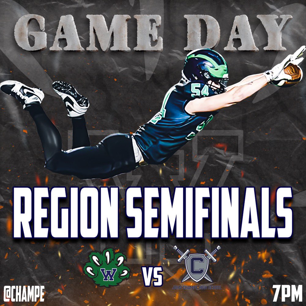 Get ready for an exciting showdown tonight as we travel to Aldie to take on the John Champe Knights! 

We can't wait to see all of you there, so bring your energy and let’s show our support!