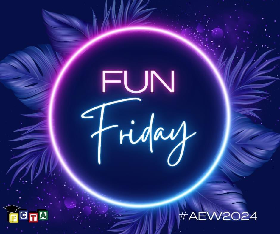 MyFCTA (@myfcta) on Twitter photo Let us have a little fun as we close out American Education Week!  We want to celebrate all those moments of joy educators bring to their classrooms and schools.  Share in the comments below something fun you do and come back to get new ideas to use! 
#AEW2024 Let us have a little fun as we close out American Education Week!  We want to celebrate all those moments of joy educators bring to their classrooms and schools.  Share in the comments below something fun you do and come back to get new ideas to use! 
#AEW2024