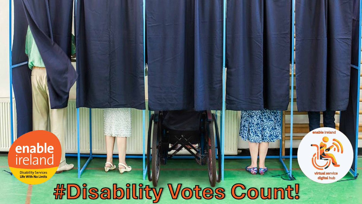 Enable Ireland Virtual Service (@enableservice) on Twitter photo 🎙️ Enable Ireland’s Virtual Service continue to advocate for #DisabilityVoting!
Check out our Accessible Voting in the General Election podcast on Enable Talks! <a href="/EnableIreland/">Enable Ireland</a> <a href="/ElecCommIRL/">An Coimisiún Toghcháin, The Electoral Commission</a> <a href="/DisabilityFed/">DFI</a>
📺 YouTube: youtu.be/13OtyqcX0Q8
🎵 Spotify: open.spotify.com/episode/5RENrt… 🎙️ Enable Ireland’s Virtual Service continue to advocate for #DisabilityVoting!
Check out our Accessible Voting in the General Election podcast on Enable Talks! <a href="/EnableIreland/">Enable Ireland</a> <a href="/ElecCommIRL/">An Coimisiún Toghcháin, The Electoral Commission</a> <a href="/DisabilityFed/">DFI</a>
📺 YouTube: youtu.be/13OtyqcX0Q8
🎵 Spotify: open.spotify.com/episode/5RENrt…