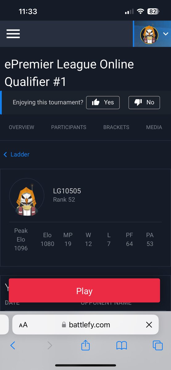 LG10505's tweet photo. not a bad start to eprem, newcastle ps
should put me 2nd seed https://t.co/SUUtbMuvE9
