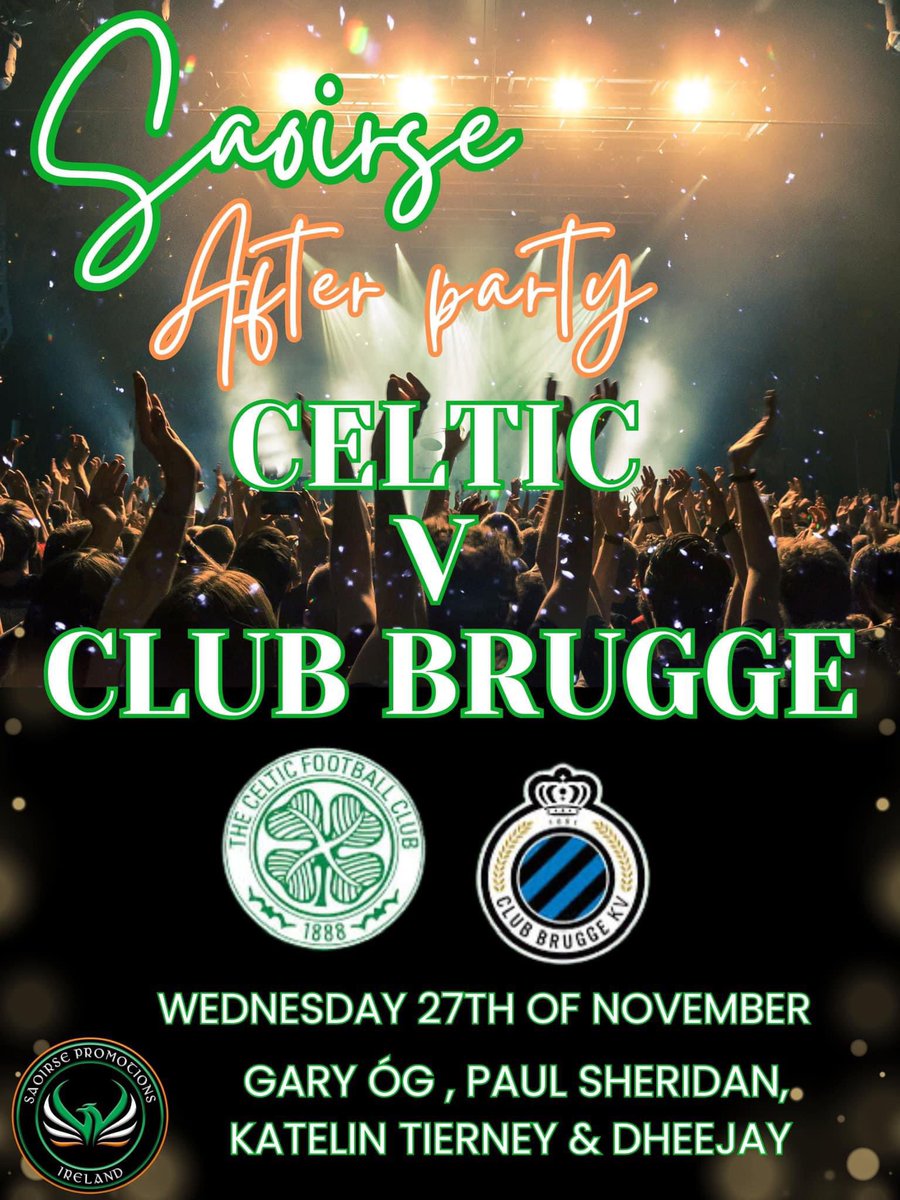 6 days to go- have you got your tickets yet ??

Late opening till 3am 

saoirse-promotions.eventcube.io