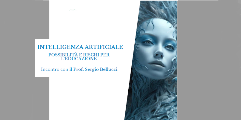 Mercoledì 27 novembre, a Roma e e online, l’incontro "Intelligenza Artificiale. Possibilità e rischi per l’educazione" con il prof. <a href="/SergioBellucci/">Sergio Bellucci</a>, rappresentante dell'Università per la Pace (#UPEACE) dell’Onu e autore del libro "#AI. Un viaggio nel cuore della tecnologia del