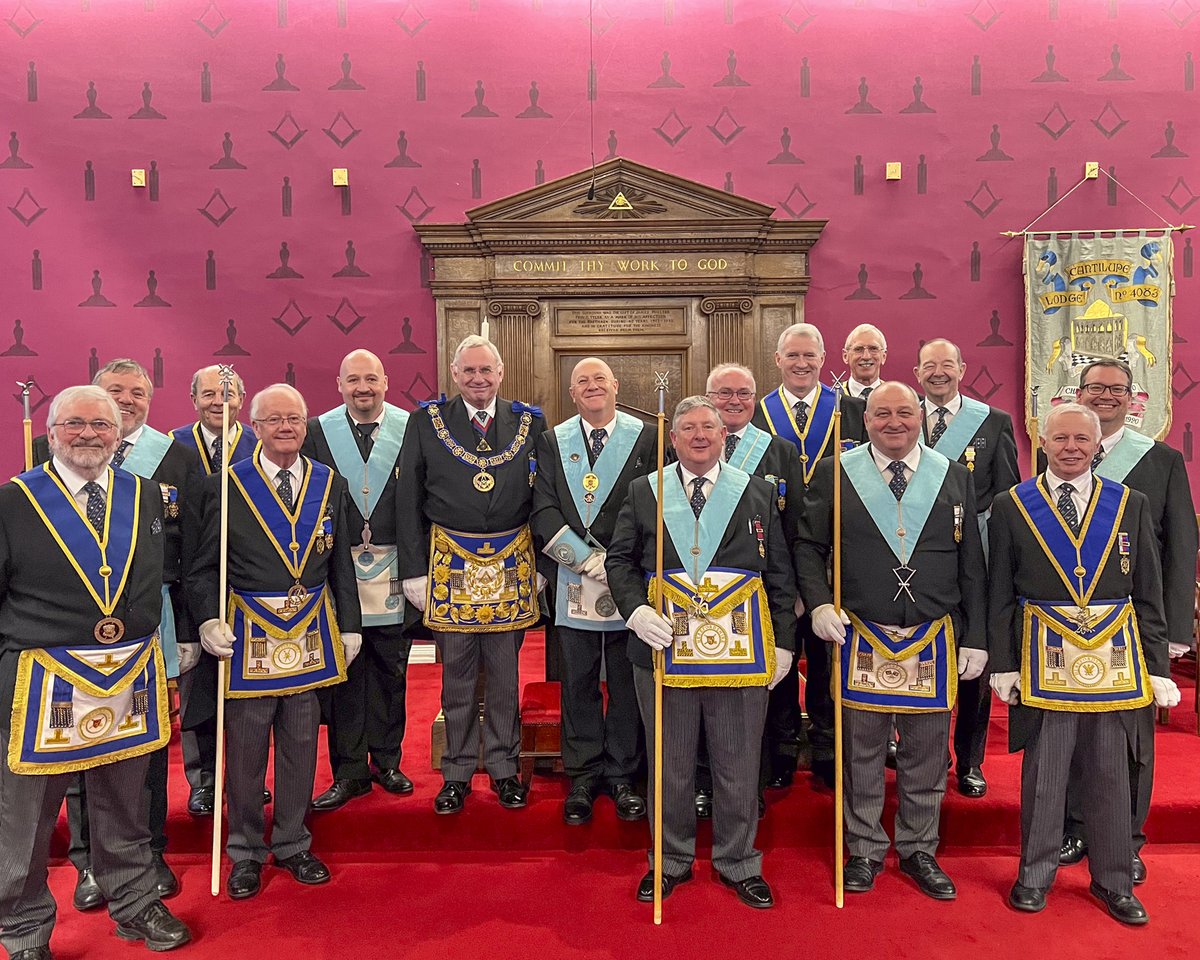 Around 80 members &amp; guests witnessed a great night at Cantilupe Lodge for the Installation of a new Master.  Great ceremony &amp; dining after, filled with joy &amp; laughter.  Well done team!  The Head of Freemasonry in Herefordshire <a href="/DGLBMason/">PGM for Herefordshire, MEGS, Glos & Herefords</a> was well supported by his Provincial Team.