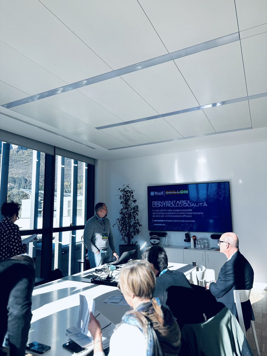 BlueTensor's tweet image. SkillOn day - Reinventare il controllo qualità.