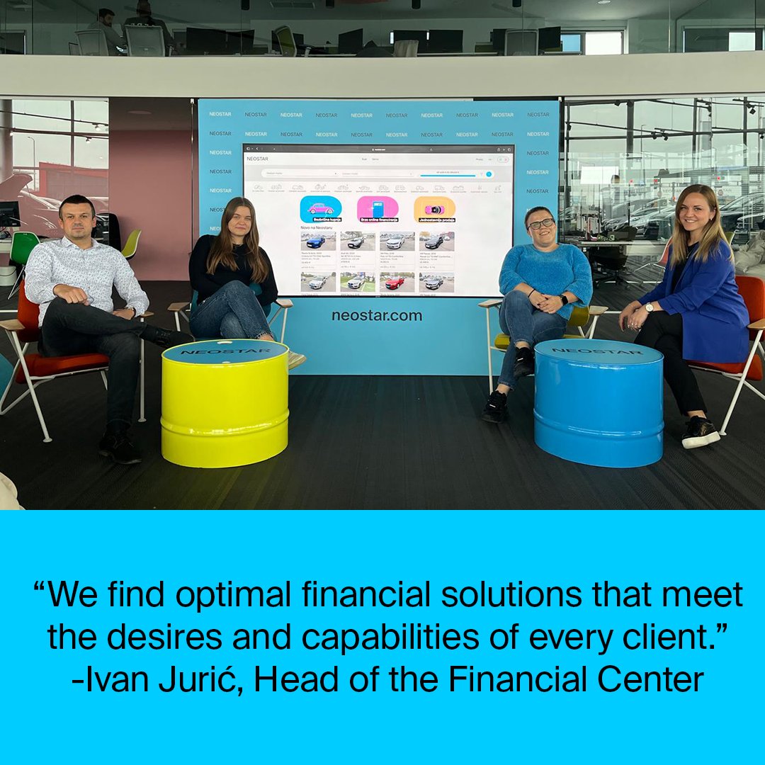 NeostarC's tweet image. ☝ The department whose specialty is...
📈💰 Calculations, analyses, interest rates, monthly installments, costs...While they create the best financial solutions for you, these and many other terms are constantly running through the minds of our financial experts! #financialteam