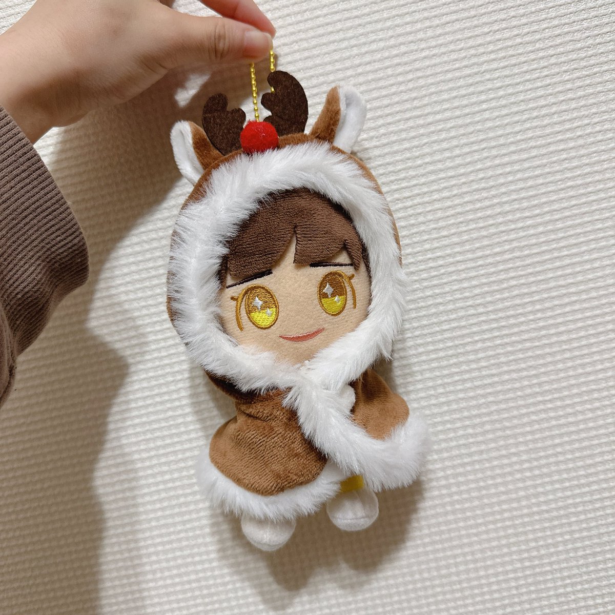 スリコのぬい服ぴったり〜🎄