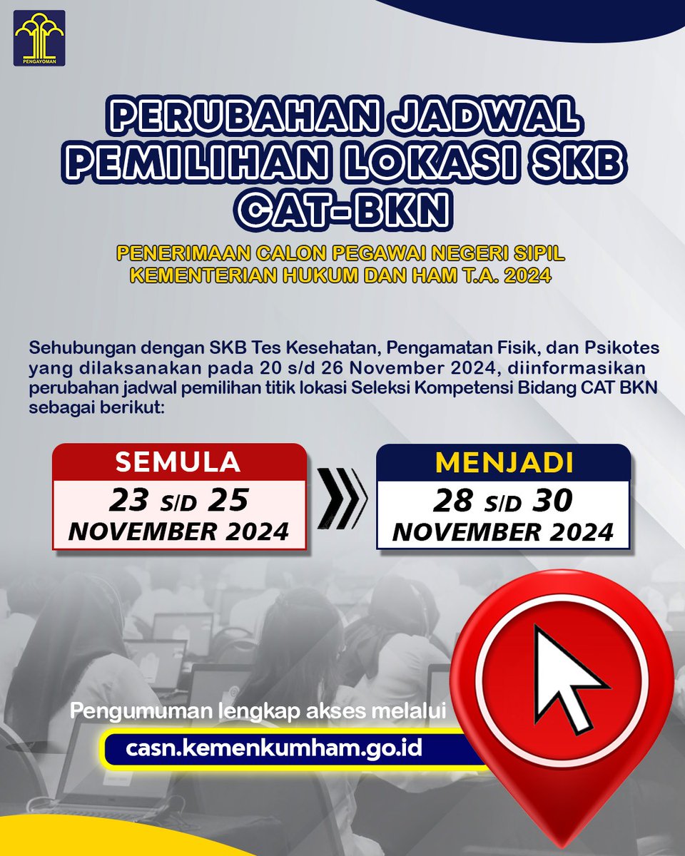 SELEKSI CASN KEMENKUMHAM tweet media