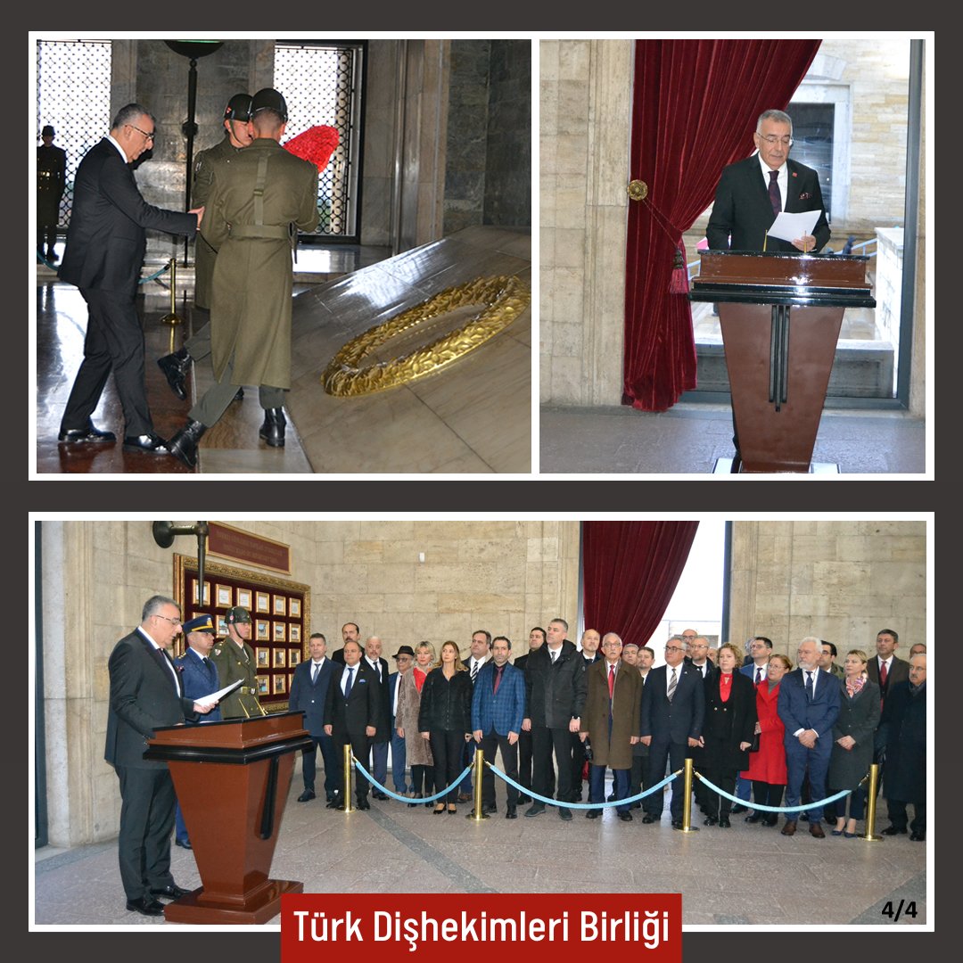 TÜRK DİŞHEKİMLERİ BİRLİĞİ
20.DÖNEM KURULLARI ATA`NIN HUZURUNDA…

#turkdishekimleribirligi #diş #sağlık #dişhekimi #tdbhaber #dişhekimliği #gencdishekimleri #tdböğrencikolu #fdi #BilimselDişhekimliği #DişhekimliğiGünü #ToplumAğızDişSağlığıHaftası #22Kasım #BilimselDişhekimliği116