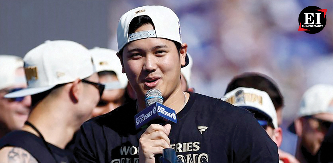 ElInformanteMX's tweet photo. #ShoheiOhtani gana su tercer premio #MVP en las #GrandesLigas
El #japonés de #30Años deslumbró en su primera campaña con los @Dodgers, convirtiéndose en el primer jugador de la historia en lograr al menos 50 #jonrones y 50 #BasesRobadas en un mismo curso.
https://t.co/OtQnnMWZ8U https://t.co/Q8zF8m4r5h