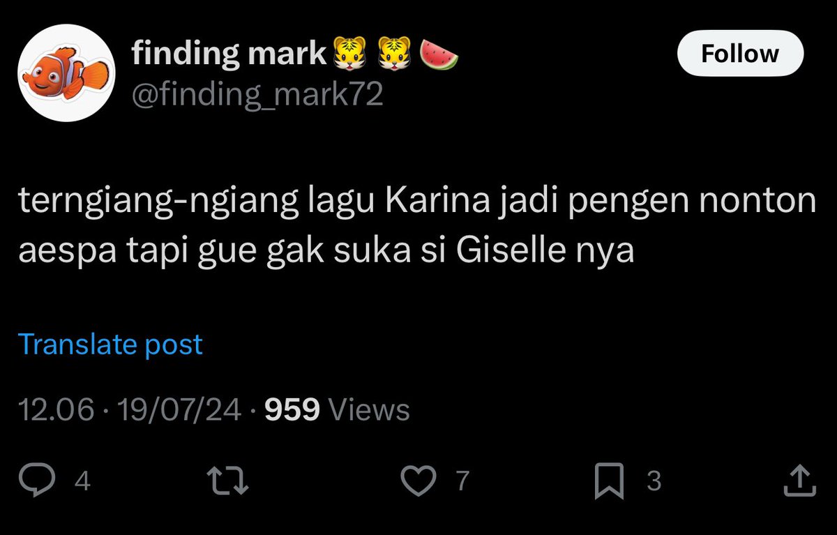 kata gua mah kalo gasuka sama member diem aja😂😂😂 hrs bgt apa nulis “gua ga suka giselle nya” lu bisa diem aja padahal🥹🫰🏻 jangan marahin gua ya finding mark🤭