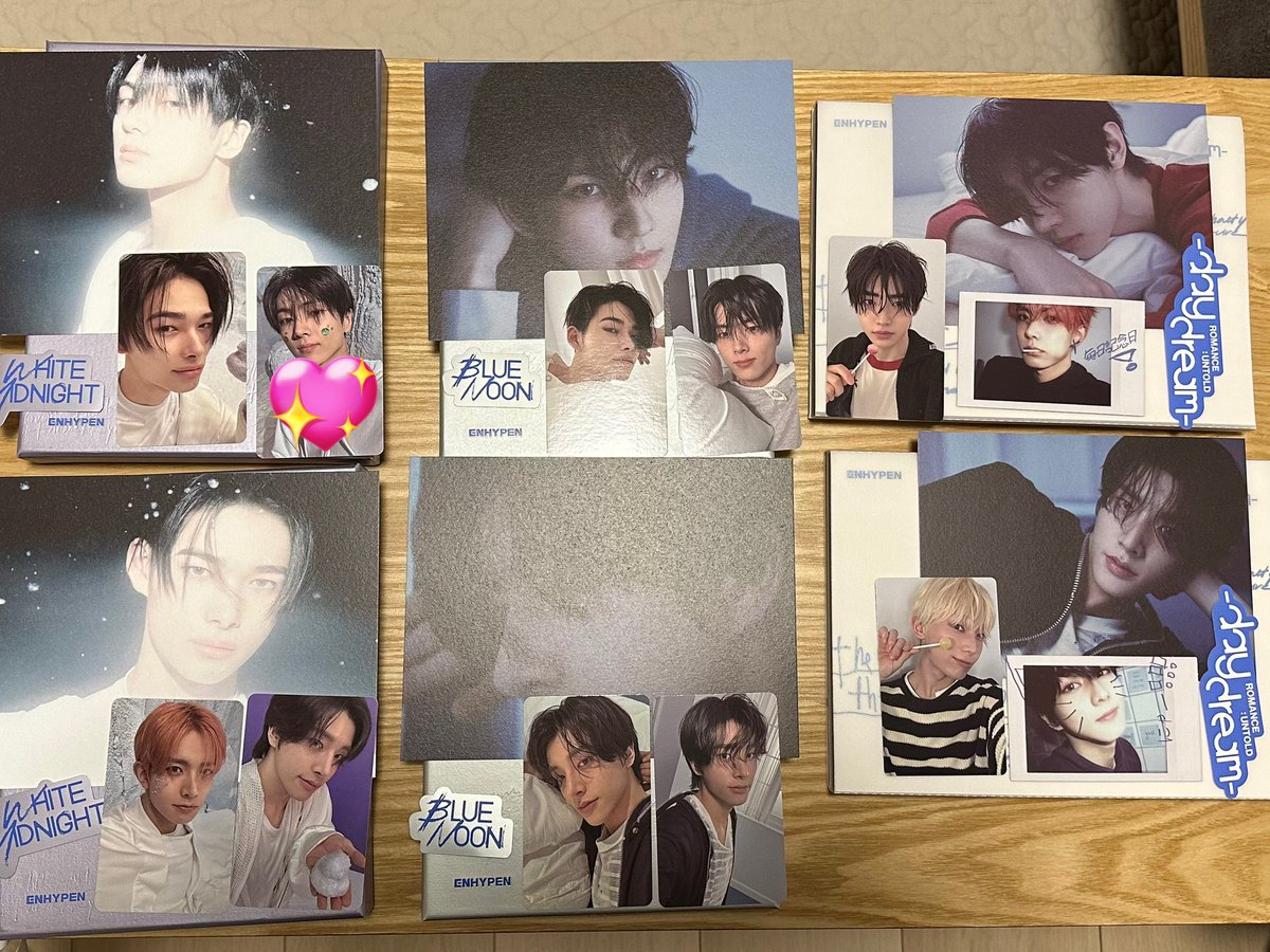 en_sn_won's tweet photo. @nightbaby218 初めまして。💖ジェイ⇔ジョンウォンで交換可能でしょうか？ https://t.co/zOWdMuNupP
