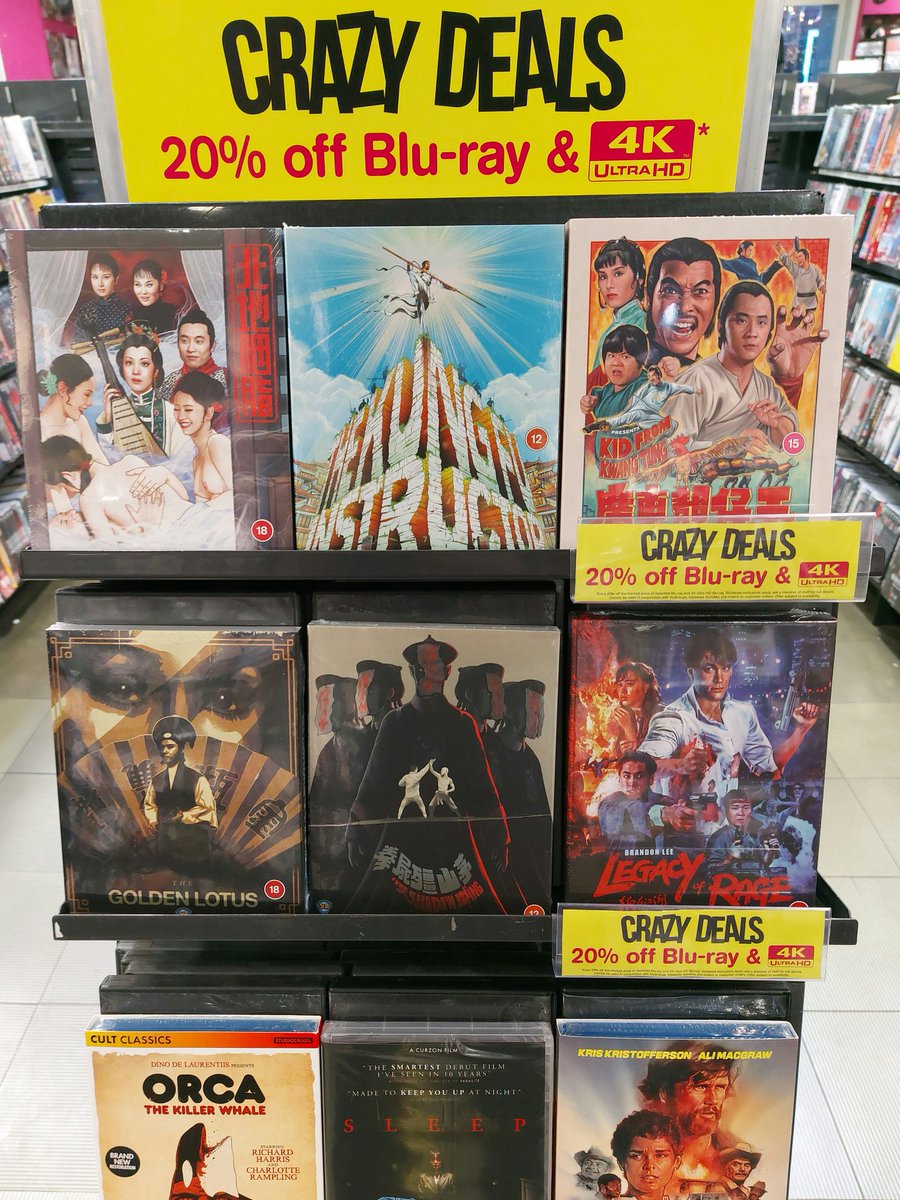 hmvYeovil's tweet photo. Get 20% off blu ray and 4k* as our #BlackFriday sale starts early.
*exclusions apply
#hmvcrazydeals #BlackFriday2024 https://t.co/9KMFdlLEH8