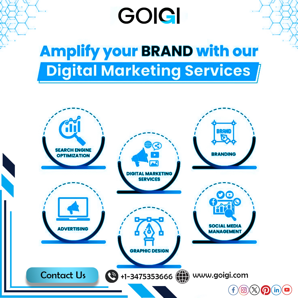 goigiweb's tweet image. GOIGI provides innovative digital marketing solutions designed to elevate your brand&apos;s online presence and drive measurable results. With a tailored approach, we help businesses succeed in the ever-evolving digital landscape.
goigi.com
#onlinemarketing #GOIGI
