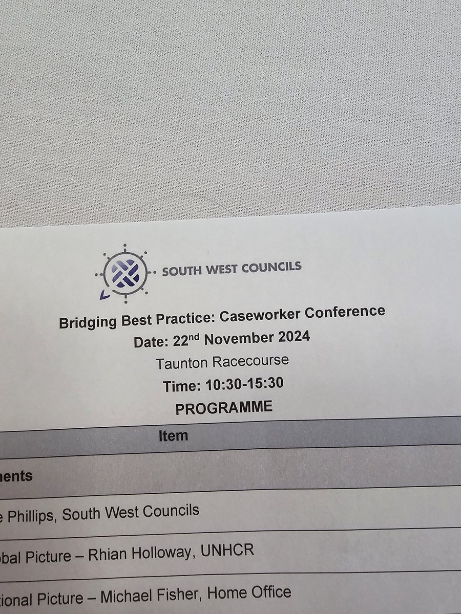 South West Councils (@swcouncils) on Twitter photo Bridging Best Practice, case worker conference today for our practitioners that do the fantastic job of resettling refugees in the region Bridging Best Practice, case worker conference today for our practitioners that do the fantastic job of resettling refugees in the region