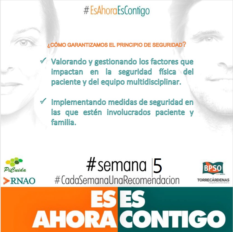 El equipo Bpso Torrecárdenas lanza la quinta recomendación del año dentro la guía Prevención del suicidio
#EsAhoraYEsContigo
Hospital Universitario Torrecárdenas