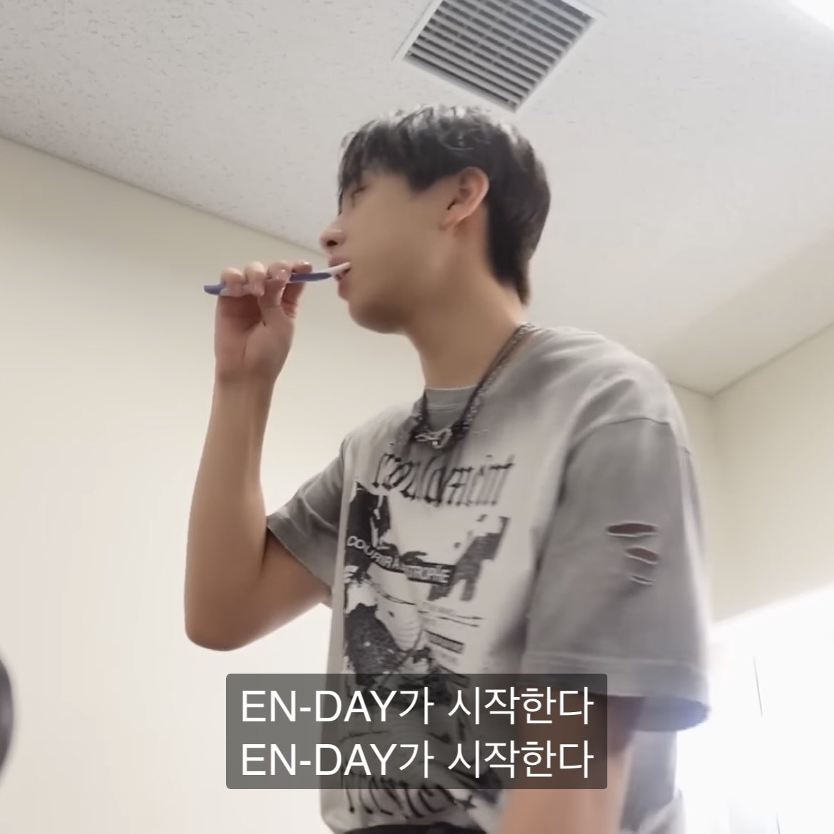 강아지가 스스로 양치도 하고
너무 의젓하네요