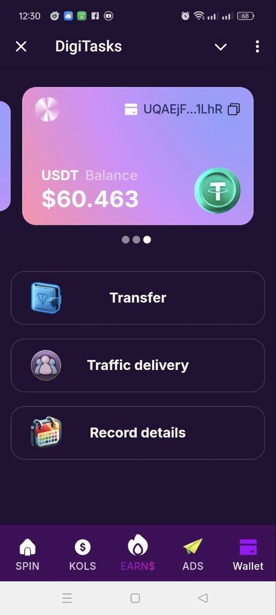 🚀 Join DigiTasks now and earn up to $500 effortlessly!🎯

1️⃣ Log in as a new user and get FREE #USDT 🤑
🔥 Lowest withdrawal threshold on TG bots — withdraw with just $2!

2️⃣ Invite friends to spin the lucky wheel 🎡
💎 Win up to 100 TON in rewards!

3️⃣ The fastest way to wealth