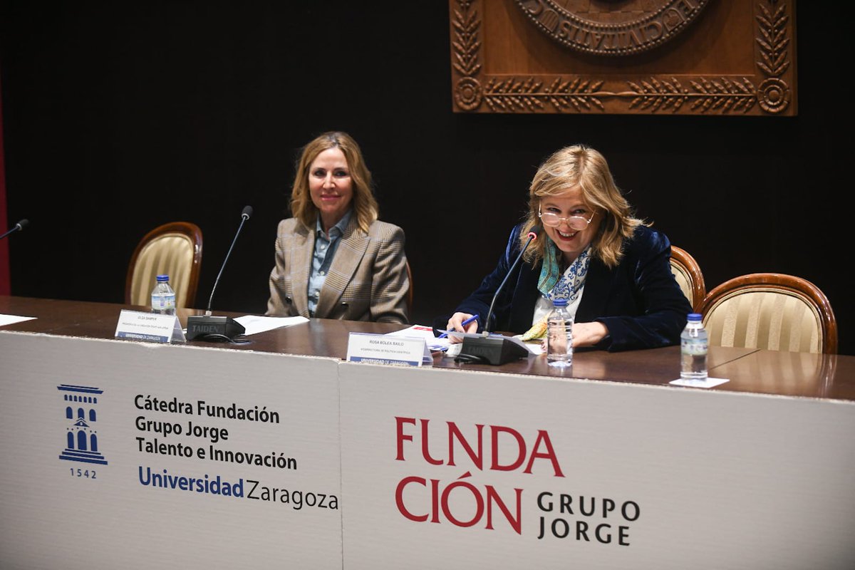 🏆 Resuelto el I Premio de la Cátedra Fundación Grupo Jorge Talento e Innovación 2024. Proyecto "Alimentación porcina para la mejora de la circularidad del nitrógeno", de Javier Álvarez y Diego Nicolás. #catedrafundaciónGrupoJorge