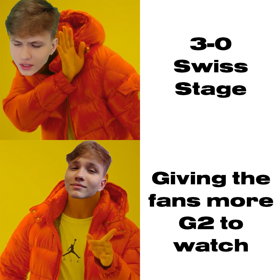 G2CSGO's tweet photo. 3-0 Swiss is overrated anyway https://t.co/C8hLE0OCsV