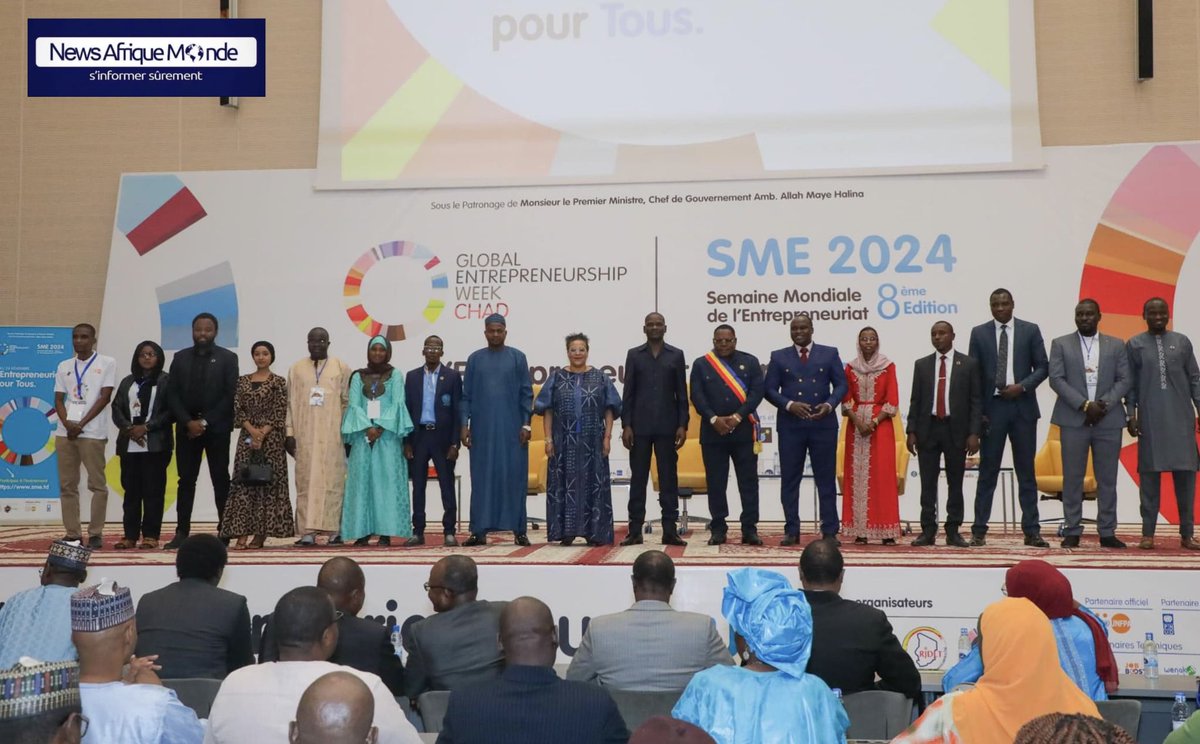 Le Réseau des Jeunes pour le Développement et le Leadership au Tchad (RJDLT) a organisé ce 22 novembre à N’Djaména la cérémonie officielle de lancement de la 8ᵉ édition de la Semaine mondiale de l'entrepreneuriat (SME), placée sous le thème « Entrepreneuriat pour tous ».