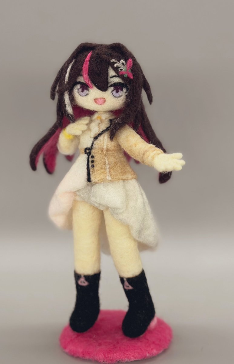 Cucurbitahead's tweet photo. フェルトでAZKIちゃん作りました

 #AZKiART https://t.co/rqzGhkkrv6