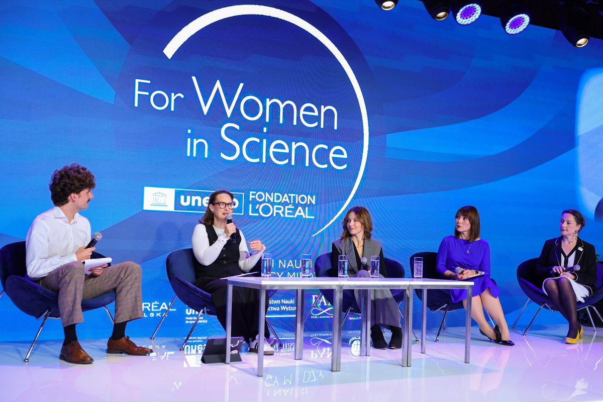 During the 24th <a href="/lorealpoland/">L'Oréal Polska</a> <a href="/UNESCO/">UNESCO 🏛️ #Education #Sciences #Culture 🇺🇳</a> For Women in Science Gala, I had the honor of representing the <a href="/PAN_akademia/">Polska Akademia Nauk</a>  and joining a debate on diversity and equality in science. Congratulations to  exceptional women researchers who inspire and change the world with their work.