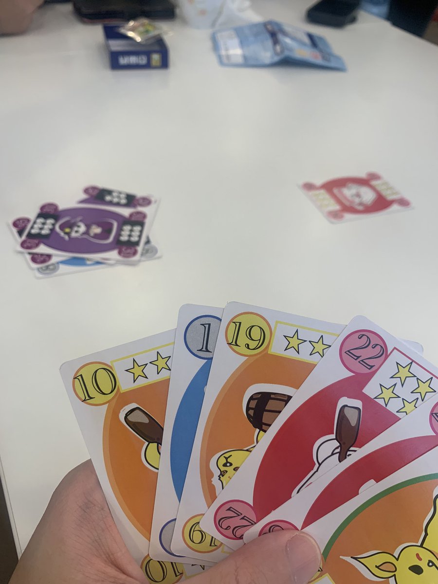 JACKPOT_CU's tweet photo. 先日のたまり場では、ゲームマーケットの作品でぴよよ屋さんのバーモスディアがプレイされていました
バーモス！バーモス！
#中央大学 
#ボードゲーム https://t.co/ttmov6v7k7