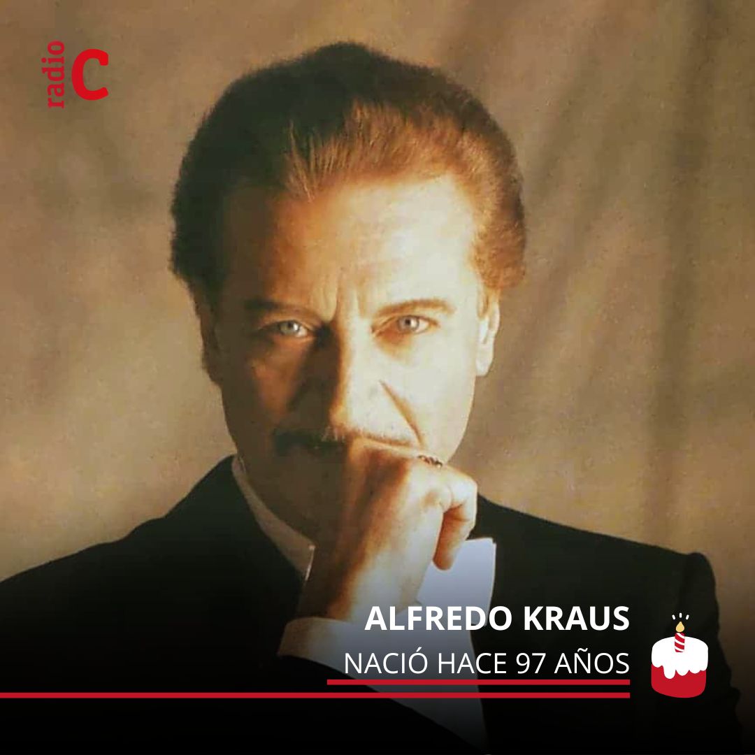 📜Hoy queremos recordar a una de las voces más importantes que ha dado la música de nuestro país: el tenor Alfredo Kraus, quien nacía el 24 de noviembre de 1927.

Aquí tienes un programa de #ArsCanendi dedicado a su figura.
🔊rtve.es/a/600336/